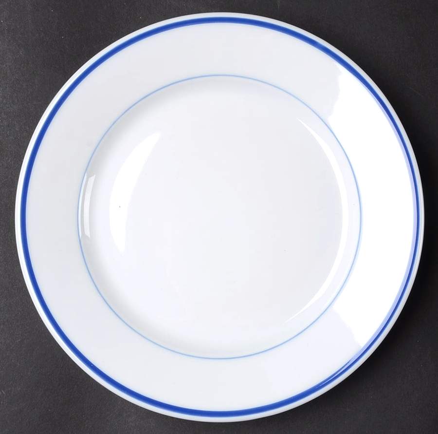 Tradition Blue Bread & Butter Plate by Apilco-1