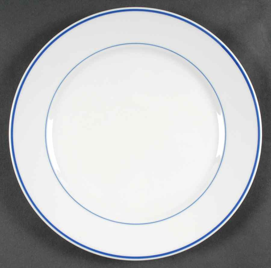 Tradition Blue Dinner Plate by Apilco-1