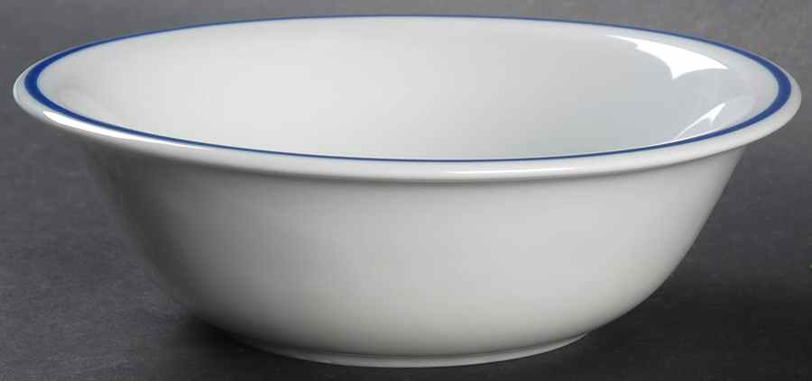 Tradition Blue Coupe Cereal Bowl by Apilco-1