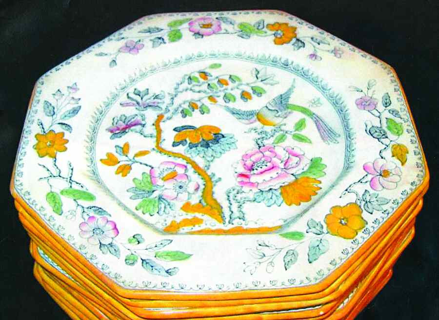 9461-Multisided Salad Plate by Ashworth Bros-1