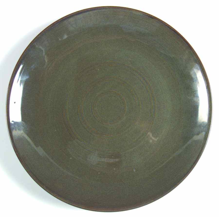 Craft Moss Green Salad Plate by 222 Fifth (PTS)-1