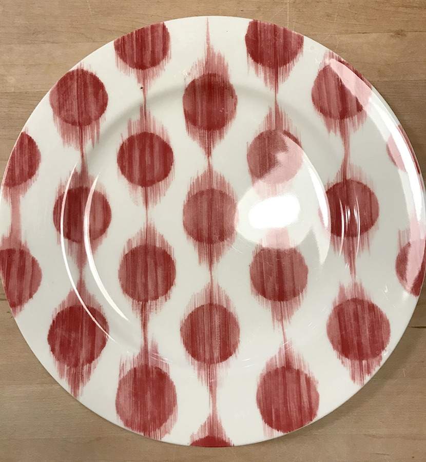 Raspberry Collection Dinner Plate by Anthropologie-1