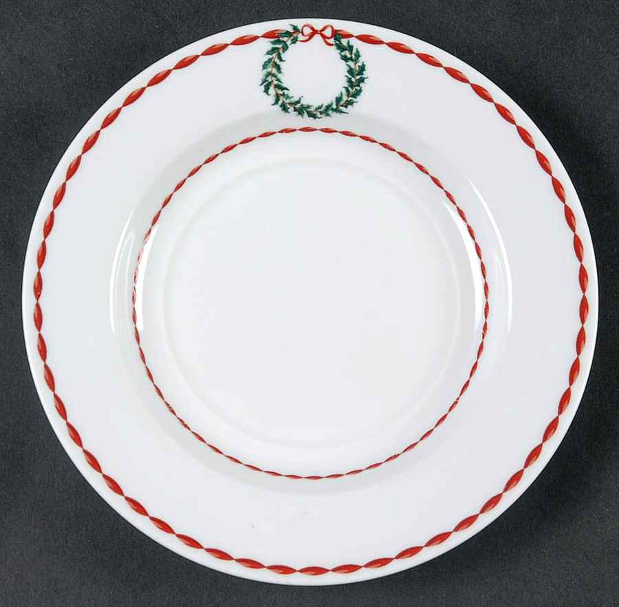 Holly Wreath Saucer by Laura Ashley-1