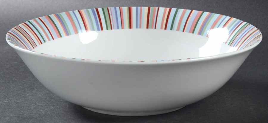 Kaleidoscope 9" Round Vegetable Bowl by Laura Ashley-1