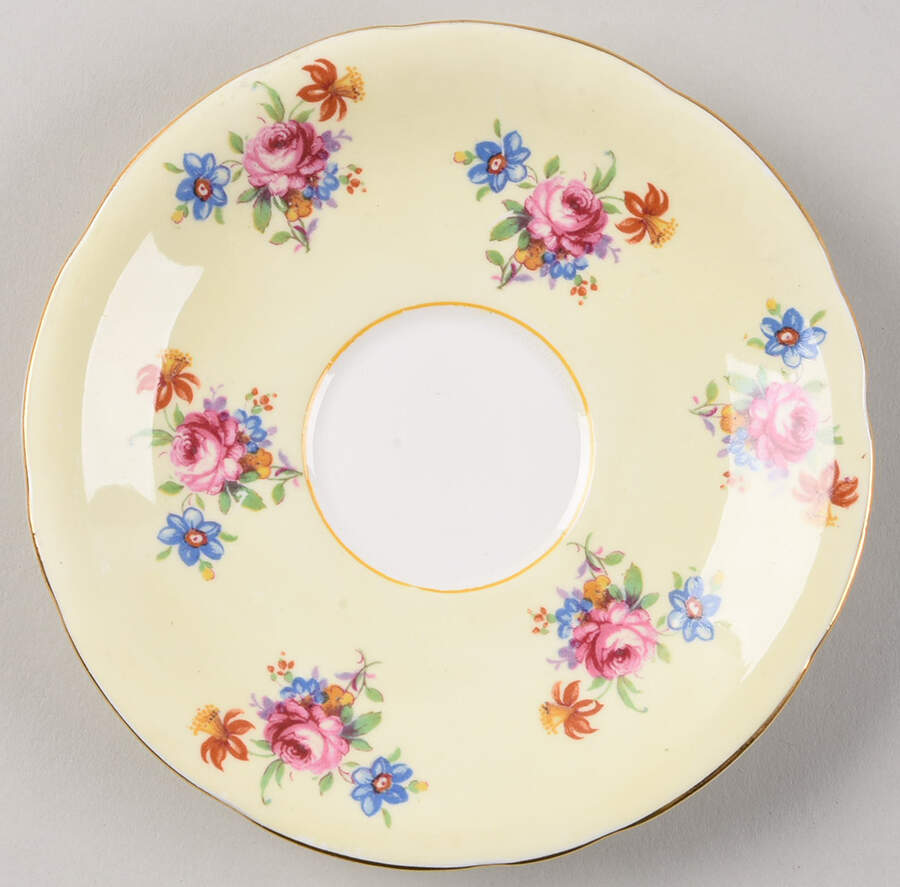 H633-5 Saucer by John  Aynsley & Sons-1