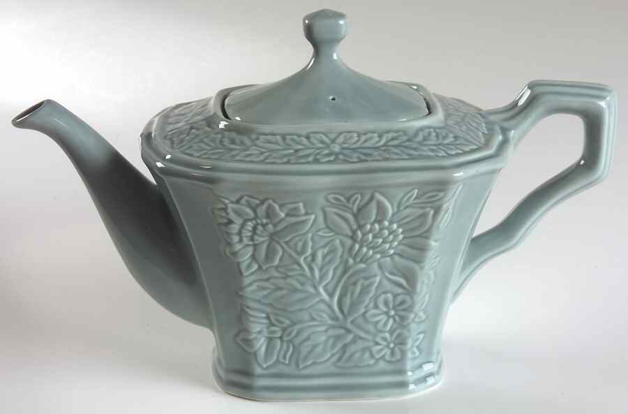 Avignon Turquoise Teapot & Lid by 222 Fifth (PTS)-1