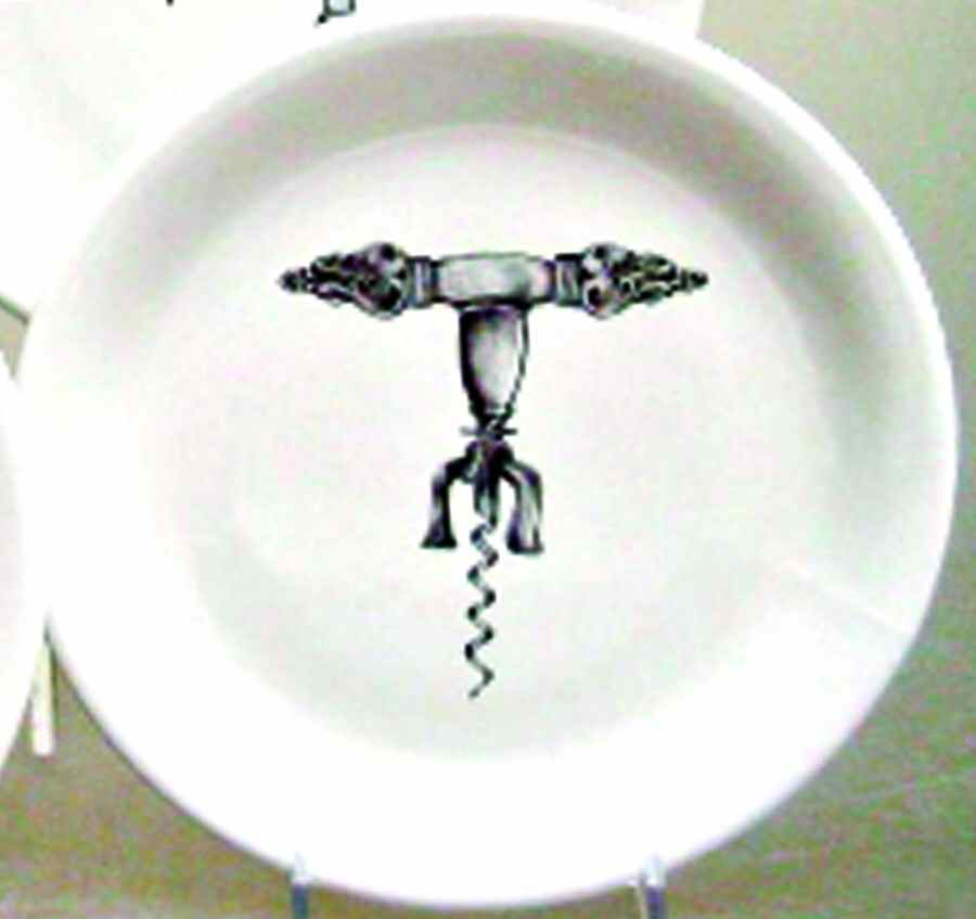 Vino Salad Plate by American Atelier-1