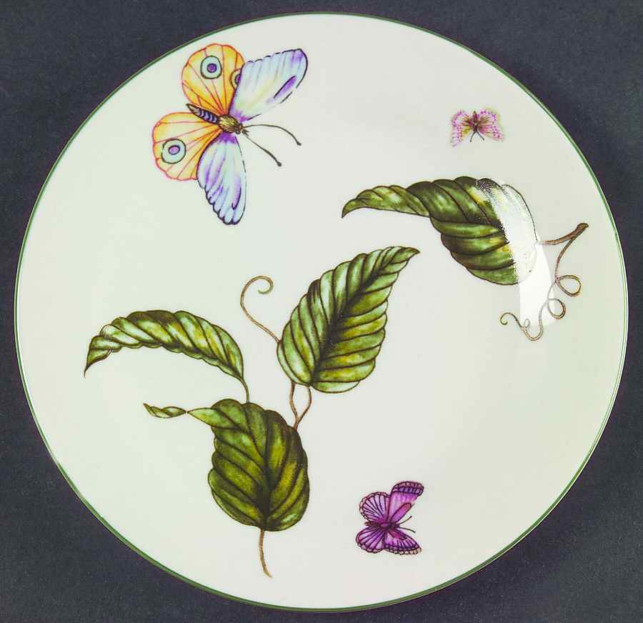 Butterfly Split Salad Plate by American Atelier-1