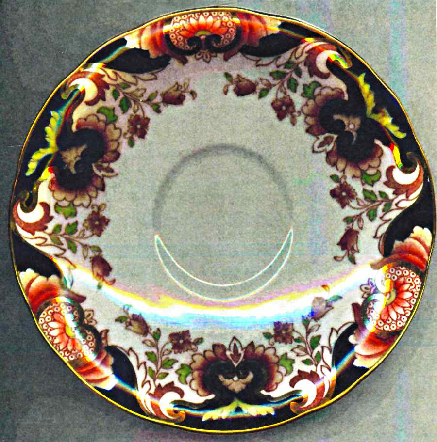 B1592 Saucer by John  Aynsley & Sons-1