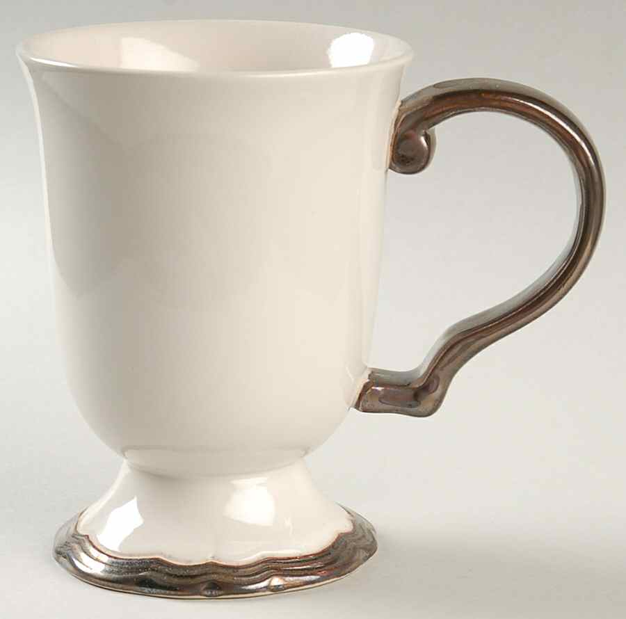 Versailles White Mug by Ambiance-1