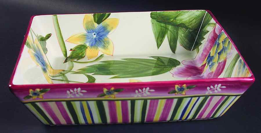 Ashley 12" Square Vegetable Bowl by American Atelier-1