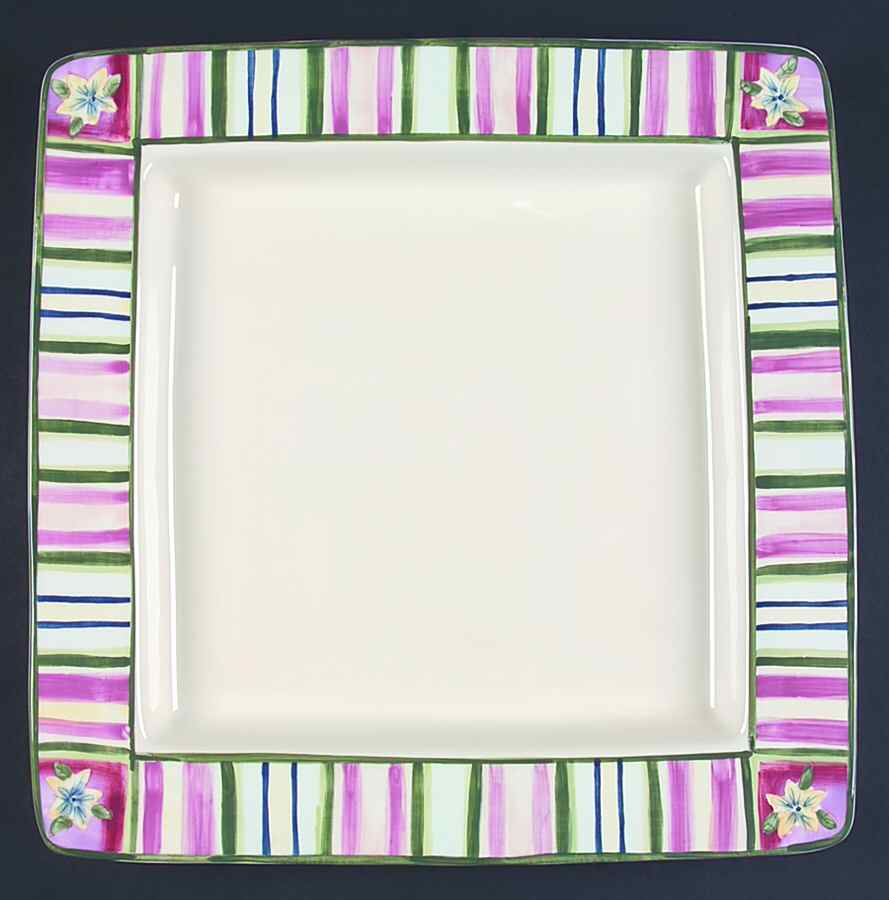 Ashley 14" Square Snack Tray by American Atelier-1