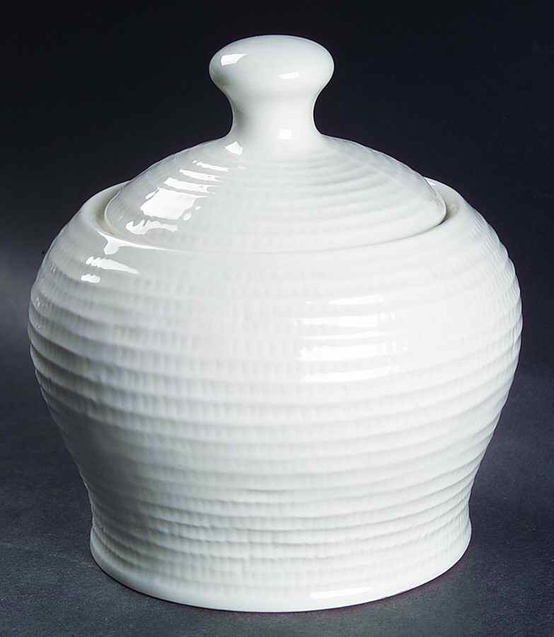 Bamboo Sugar Bowl & Lid by American Atelier-1