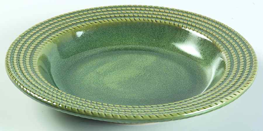 Banana Leaf Rim Soup Bowl by American Atelier-1
