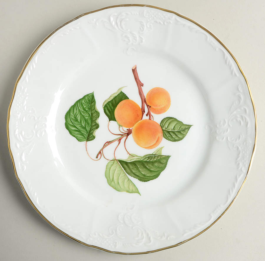 John Hooker Fruits Large Dinner Plate by Anna Weatherley-1