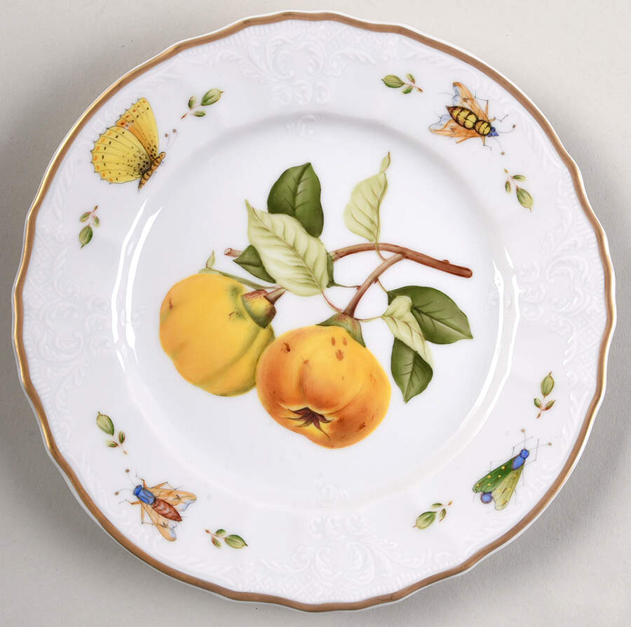 John Hooker Fruits Salad Plate by Anna Weatherley-1