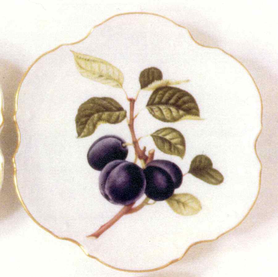 John Hooker Fruits Bread & Butter Plate by Anna Weatherley-1