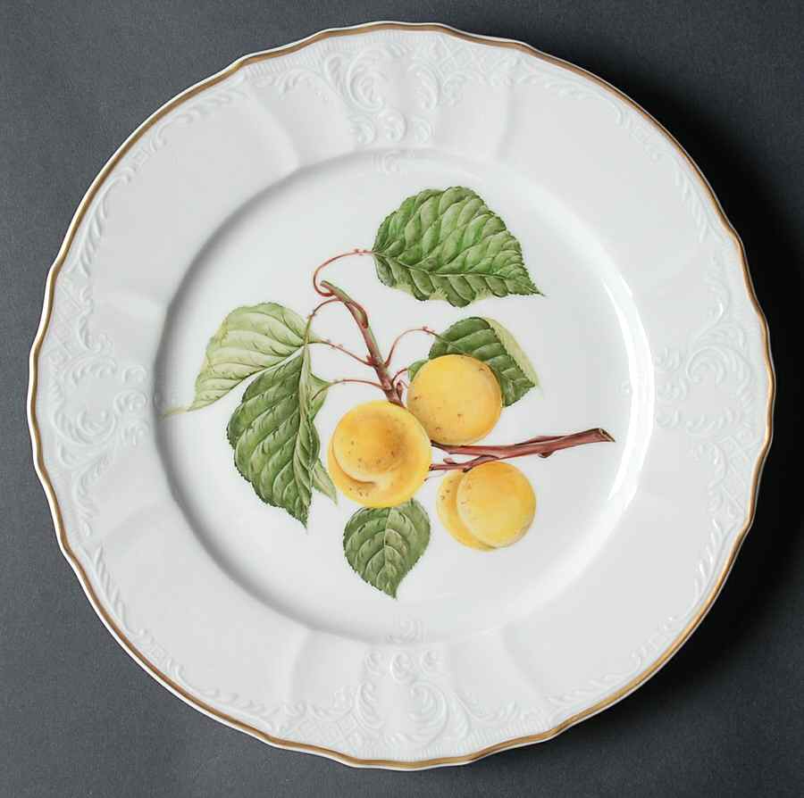 John Hooker Fruits Dinner Plate by Anna Weatherley-1