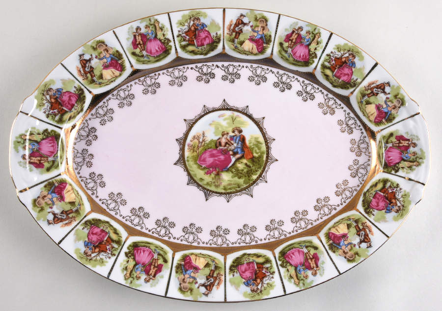 5393 16" Oval Serving Platter by Arnart-1