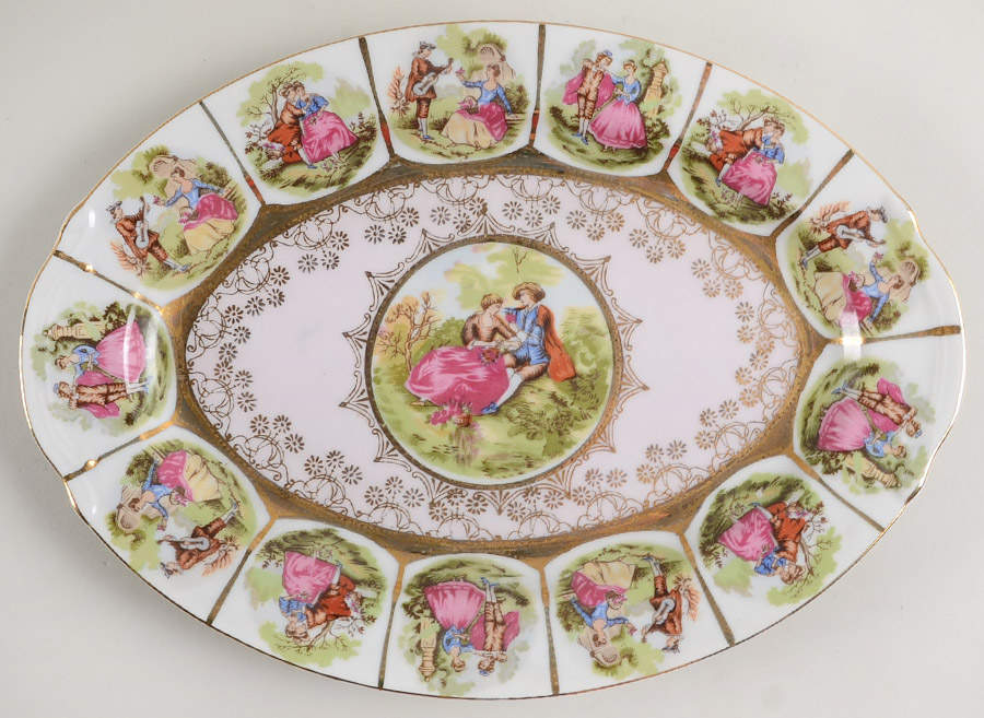 5393 12" Oval Serving Platter by Arnart-1