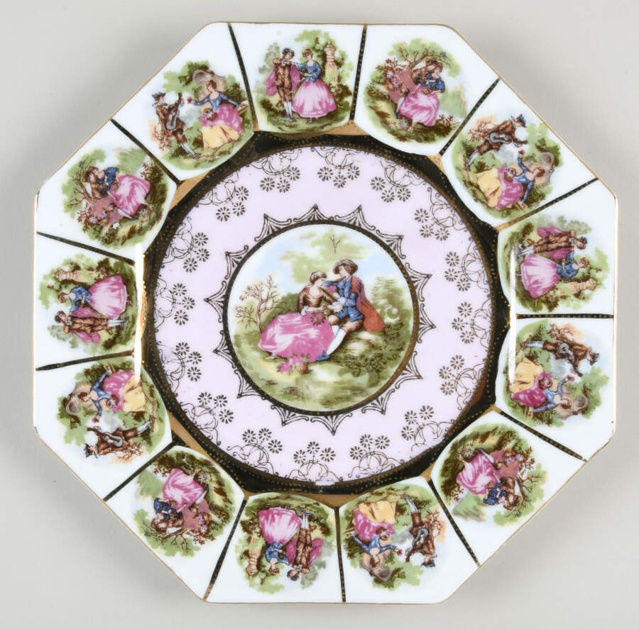 5393 Octagonal Dinner Plate by Arnart-1
