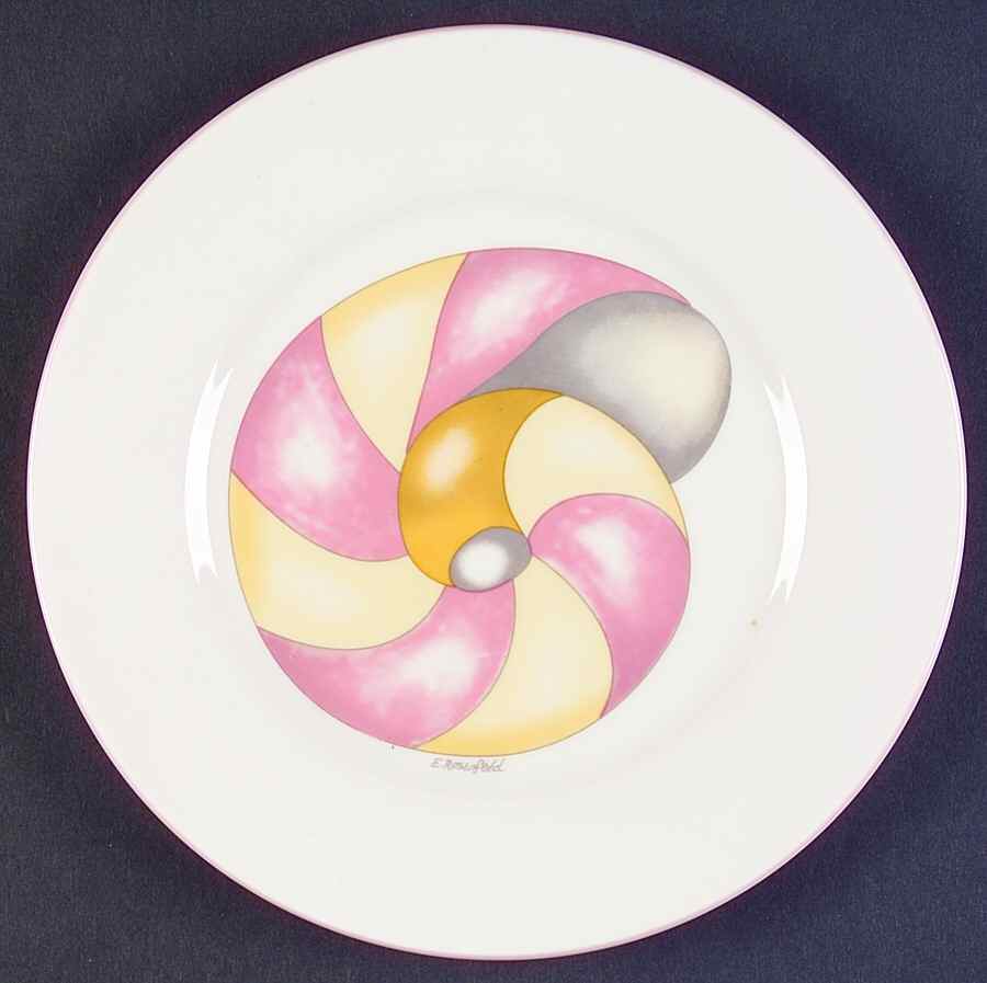 Seashell Salad Plate by American Atelier-1