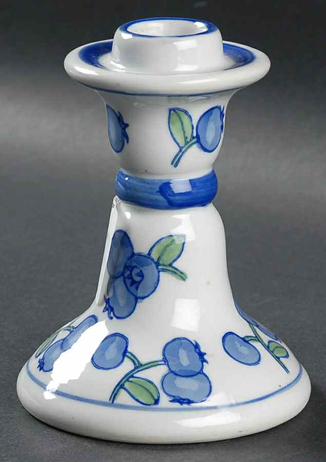 Blueberry Small Candlestick by April Cornell-1