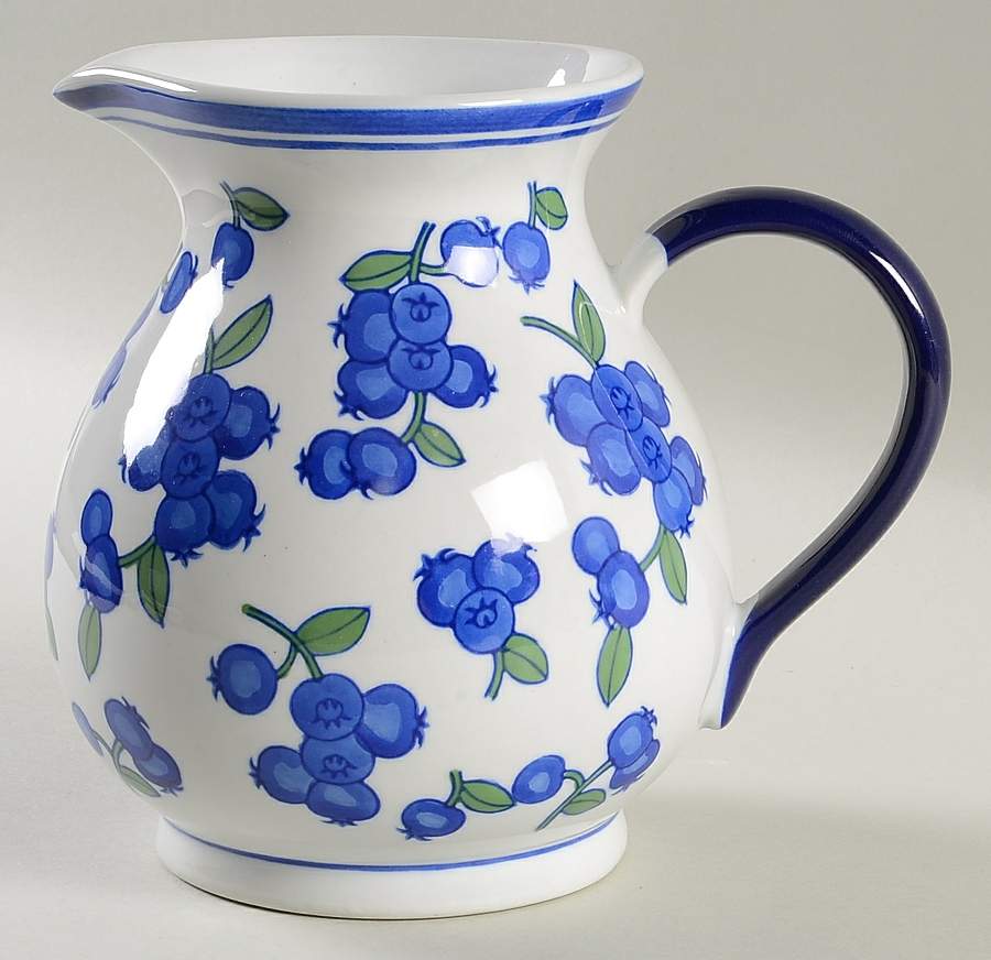 Blueberry 48 Oz Pitcher by April Cornell-1