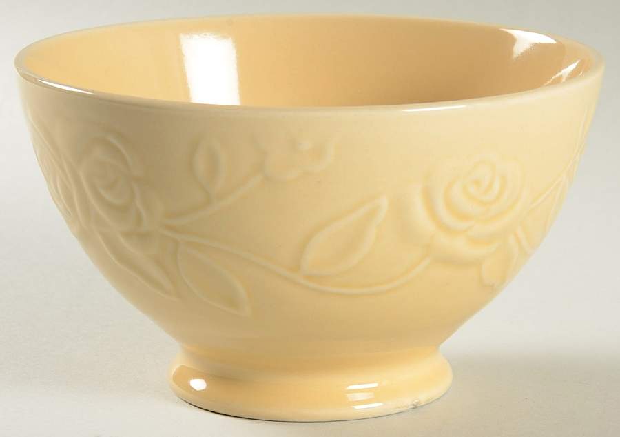 Rosemoor Yellow Soup/Cereal Bowl by Laura Ashley-1