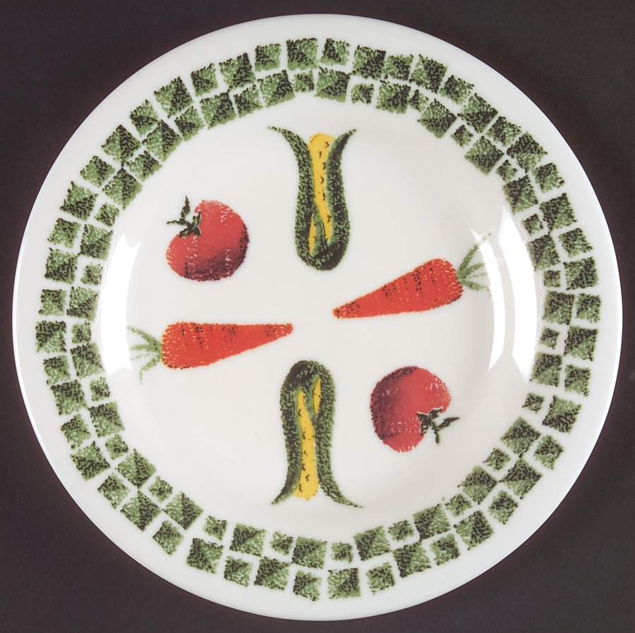 Vegetables Salad Plate by Arcopal-1