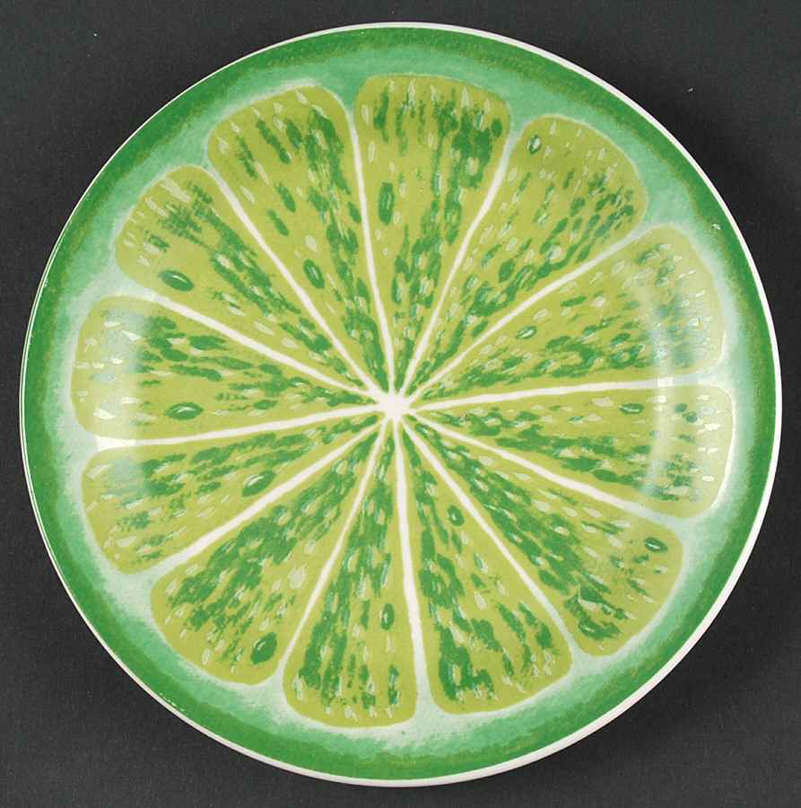 Slices Salad Plate by American Atelier-1