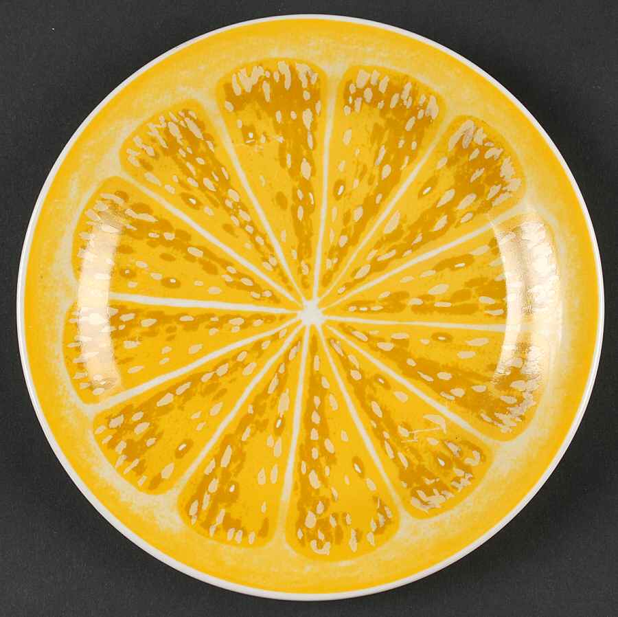 Slices Salad Plate by American Atelier-1