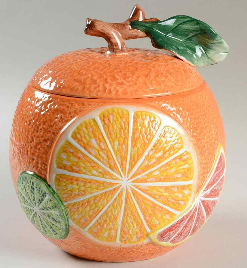 Slices Small Canister & Lid by American Atelier-1