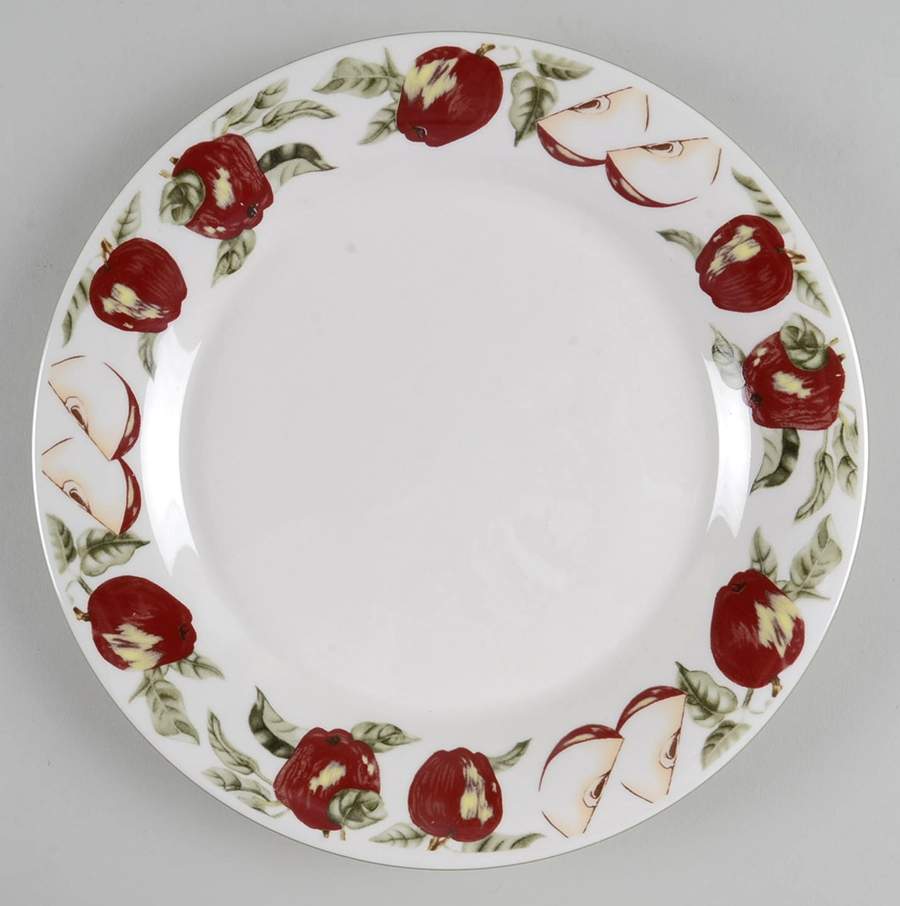 Apple Dinner Plate by American Atelier-1