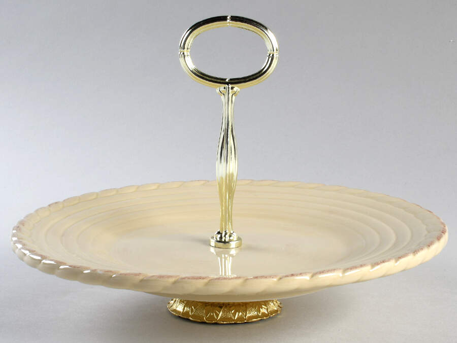 Tuscan Countryside Cream 6" - 7" Tidbit (from Salad Plate) HC by Artimino-1