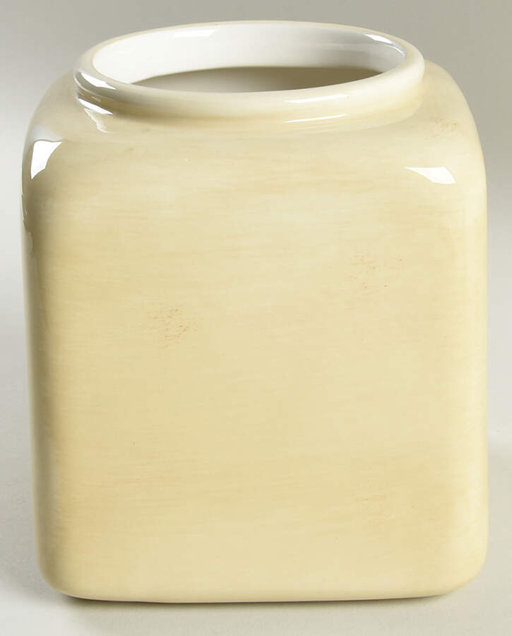 Tuscan Countryside Cream Medium Canister No Lid by Artimino-1