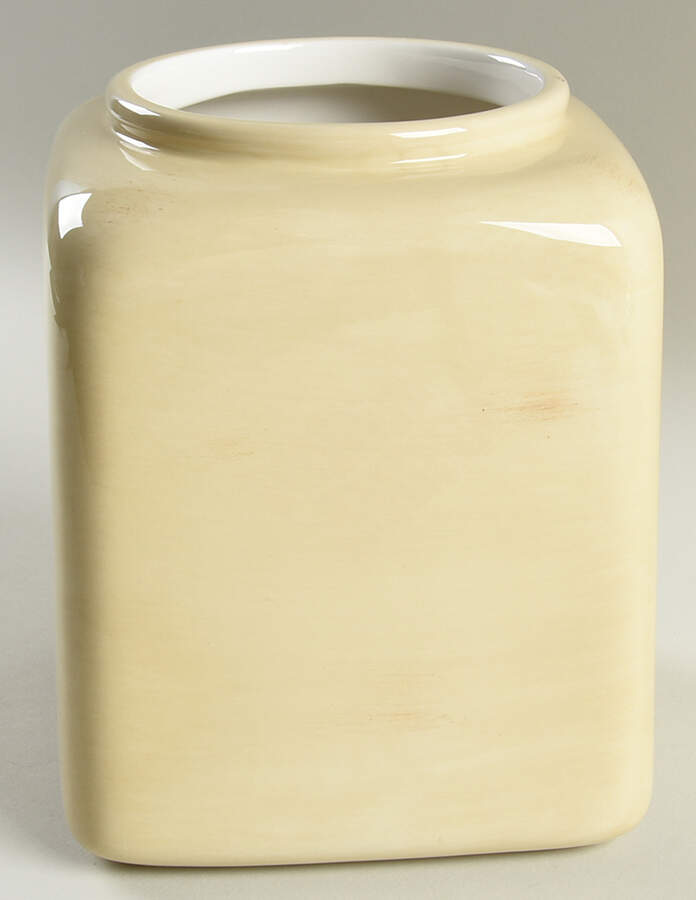 Tuscan Countryside Cream Large Canister No Lid by Artimino-1