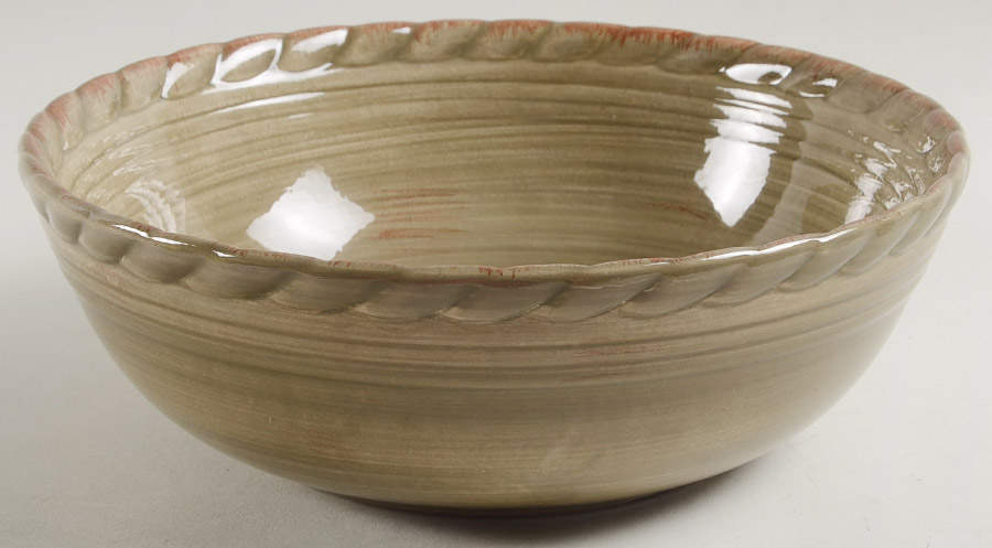 Tuscan Countryside Sage Green 9" Round Vegetable Bowl by Artimino-1