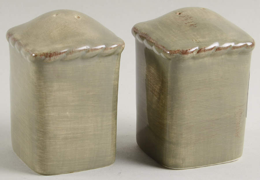 Tuscan Countryside Sage Green Salt & Pepper Set by Artimino-1