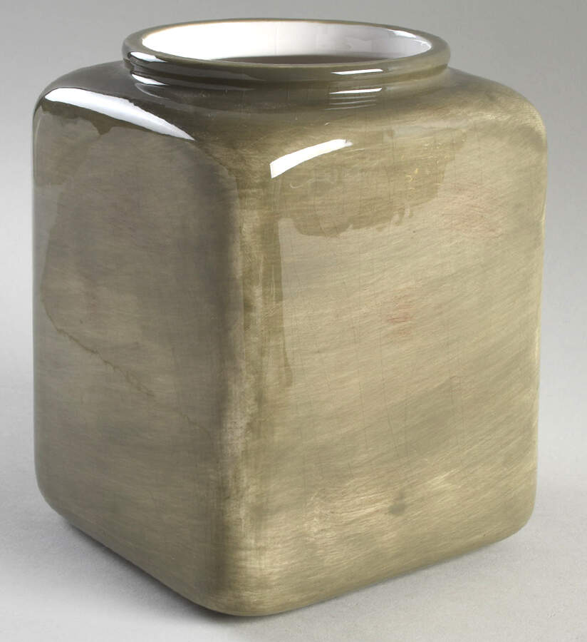 Tuscan Countryside Sage Green Large Canister No Lid by Artimino-1