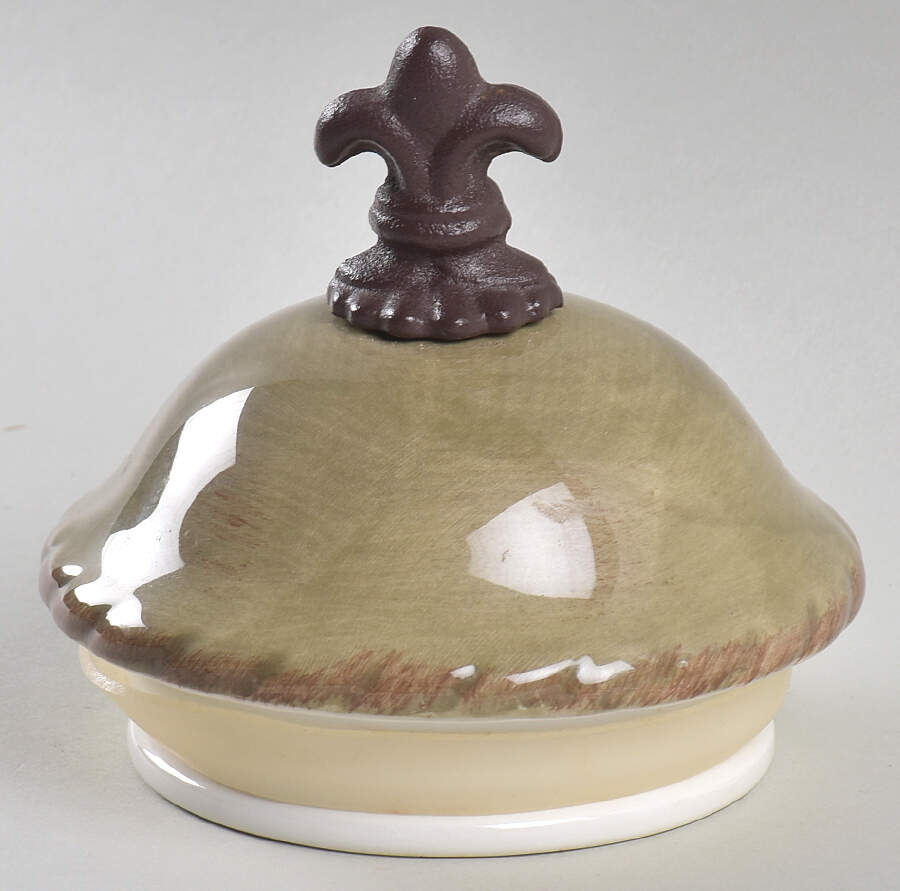 Tuscan Countryside Sage Green Lid for Medium Canister by Artimino-1