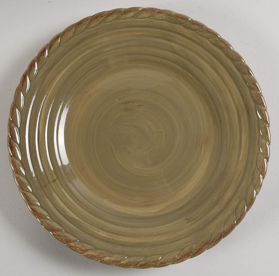 Tuscan Countryside Sage Green Luncheon Plate by Artimino-1