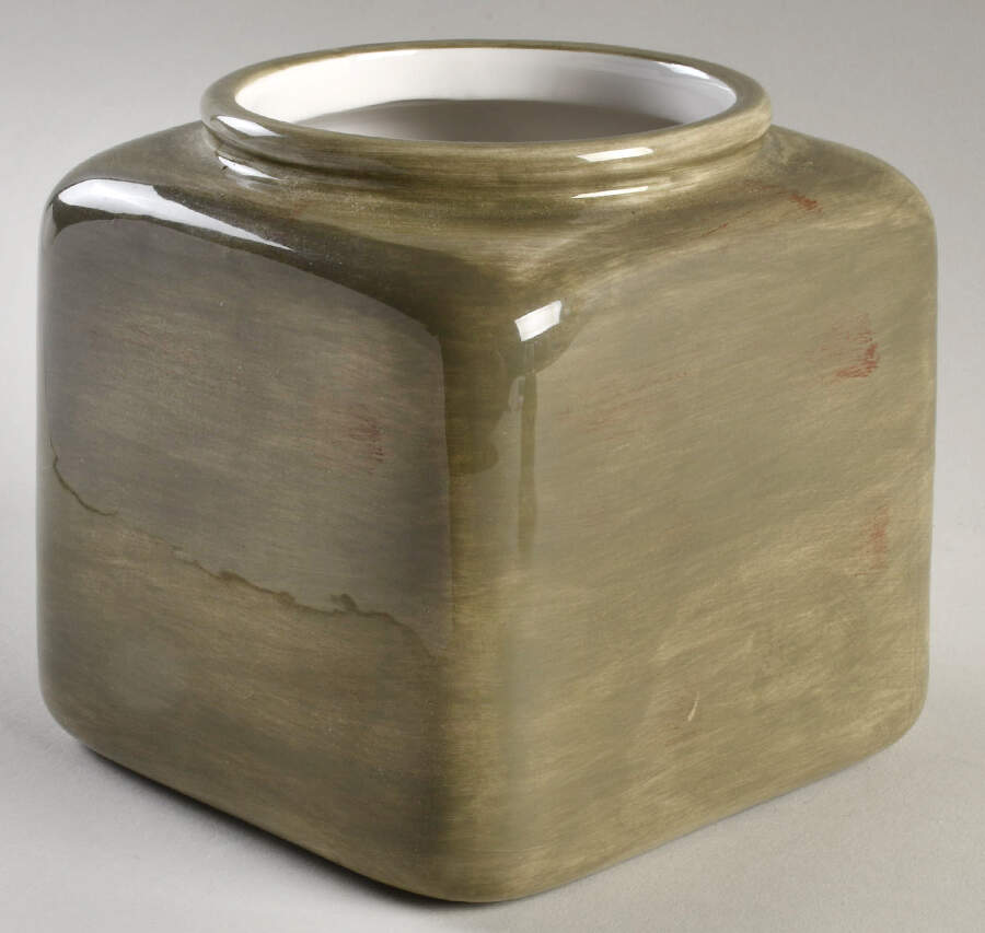 Tuscan Countryside Sage Green Small Canister No Lid by Artimino-1