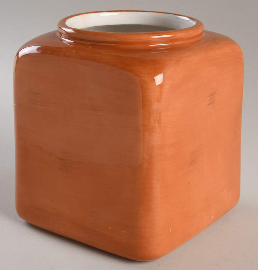 Tuscan Countryside Terra Cotta Medium Canister No Lid by Artimino-1