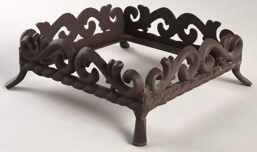 Tuscan Countryside Terra Cotta Metal Base for Medium Canister by Artimino-1