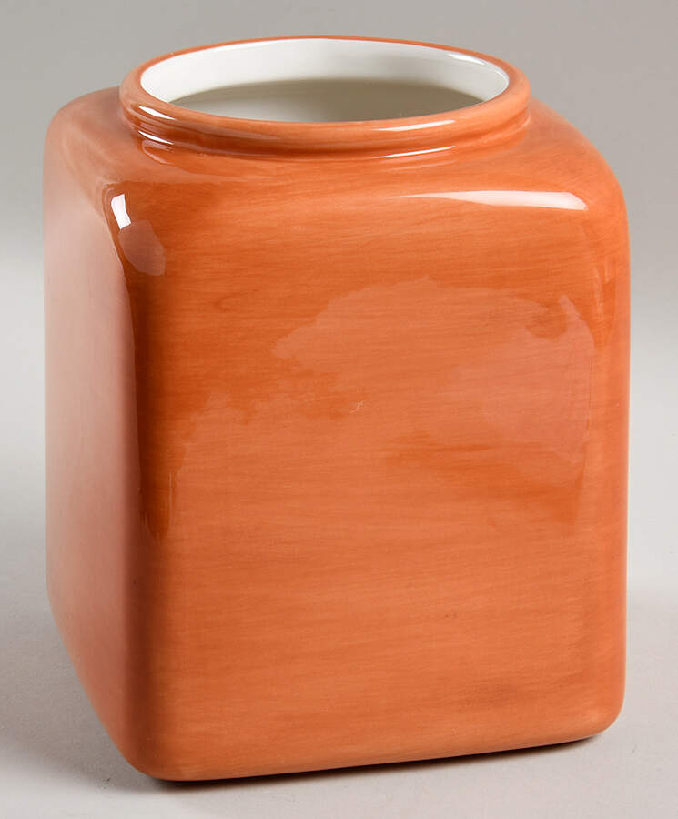 Tuscan Countryside Terra Cotta Large Canister No Lid by Artimino-1