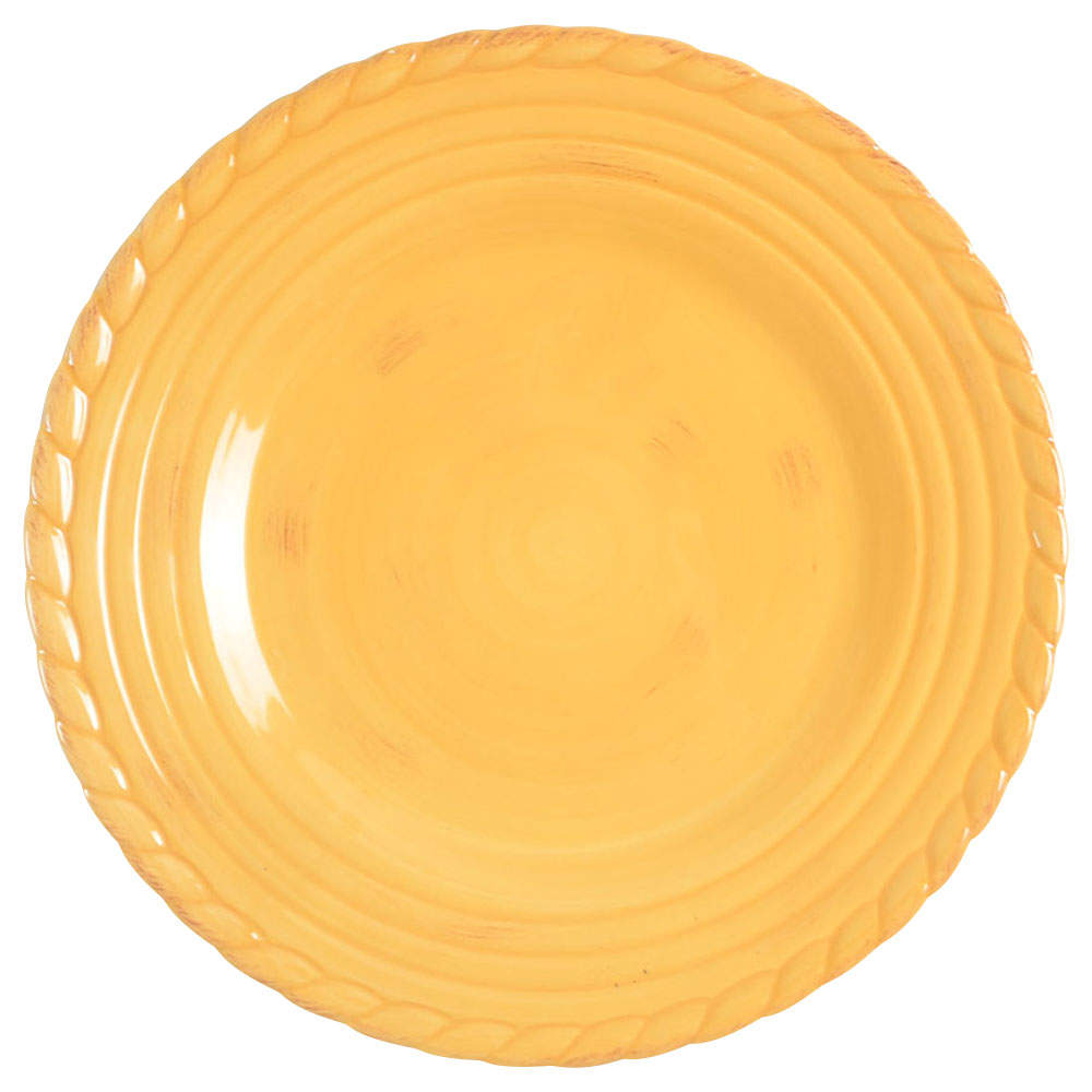 Tuscan Countryside Yellow Dinner Plate by Artimino-1