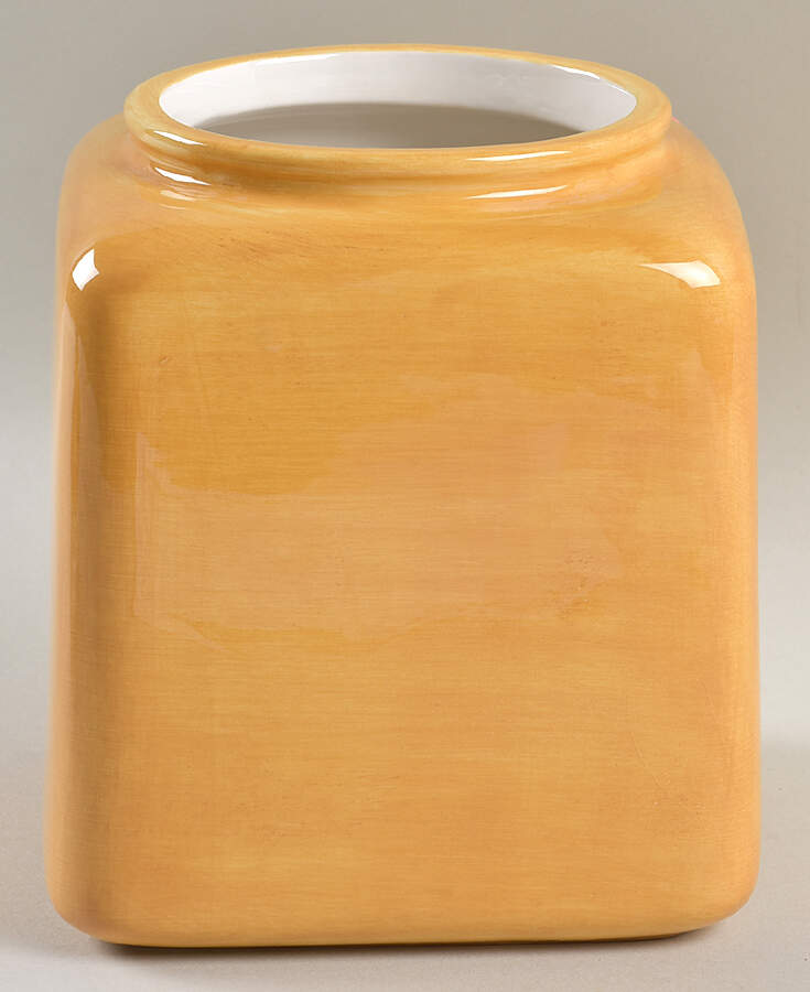 Tuscan Countryside Yellow Medium Canister No Lid by Artimino-1