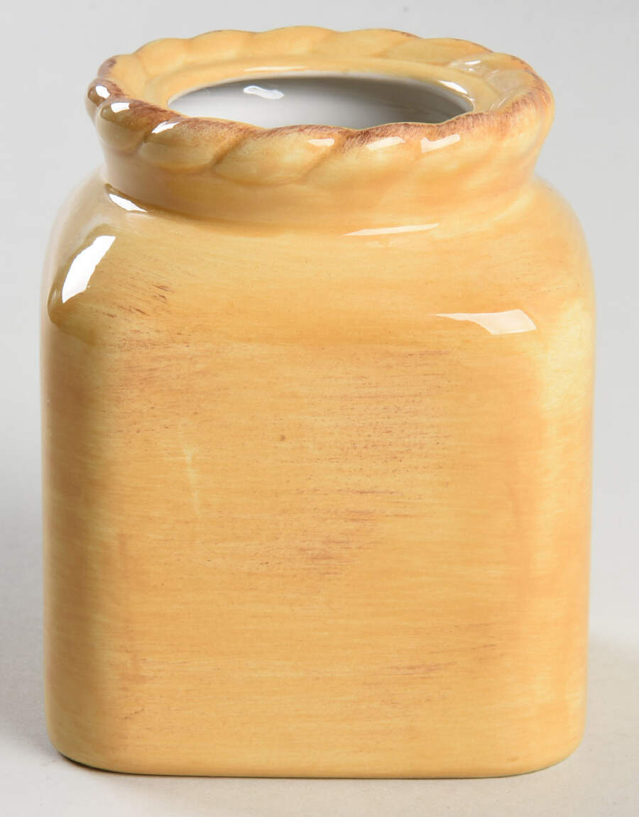 Tuscan Countryside Yellow Sugar Bowl No Lid by Artimino-1