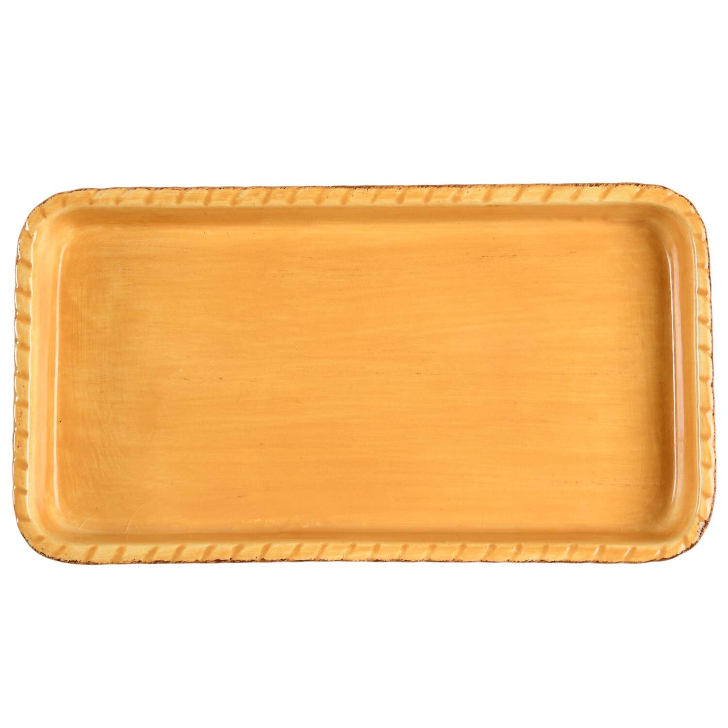 Tuscan Countryside Yellow 1/4 Lb Butter No Lid by Artimino-1